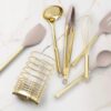 Set de Cucharones Premium de Acero Inoxidable y Silicona – 7 Piezas